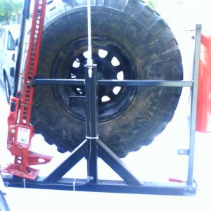 Tire Carrier fab\'d by Shea Irwin in Las Vegas