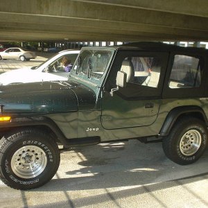 The Jeep as I bought it