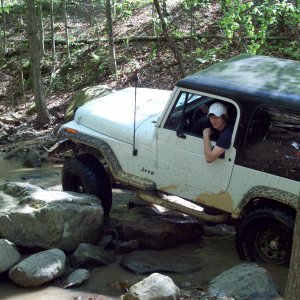 Playing in the Creek