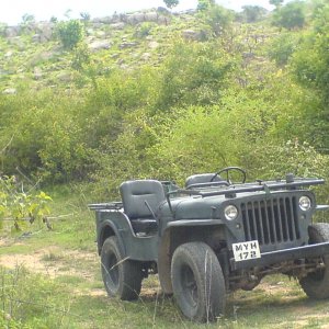 My CJ-2A with MB grille