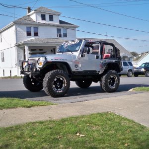 My Jeep Before and after