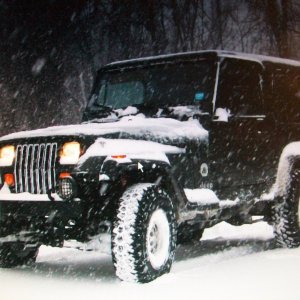 Snow jeep in ct