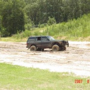 horse track mud hole in FL