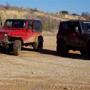 My '95 YJ with '04 Rubicon