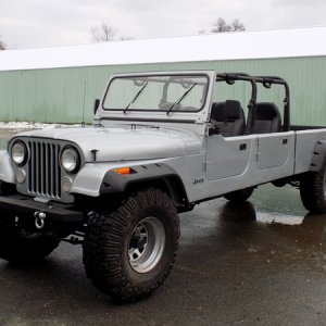 ON EBAY - 1984 CJ Crew cab pickup