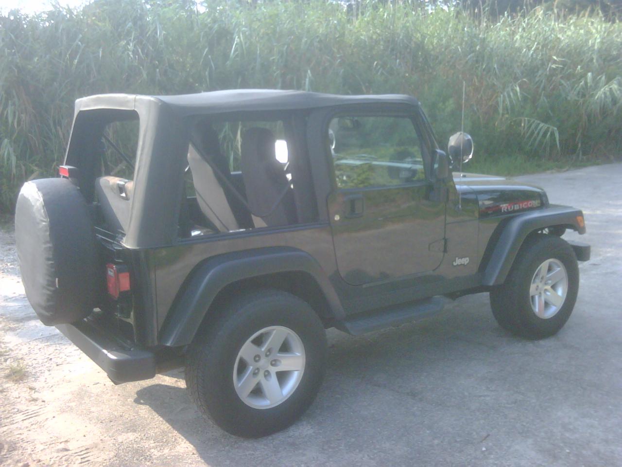 '04 Rubicon at the beach