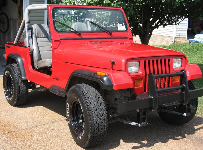 1990 YJ 4-Banger, 31's on 2&quot; lift for now