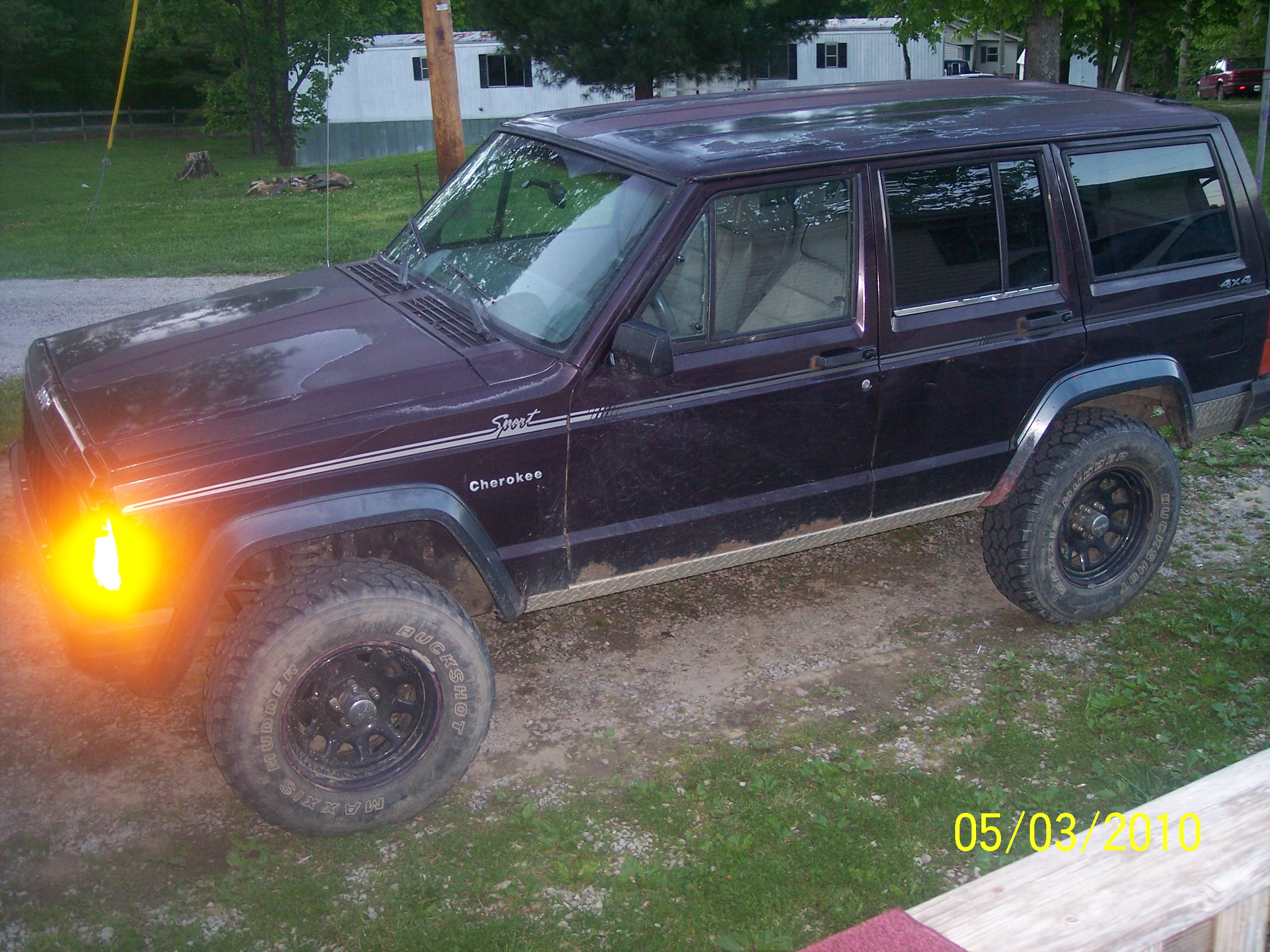 1992 cherokee, as bought