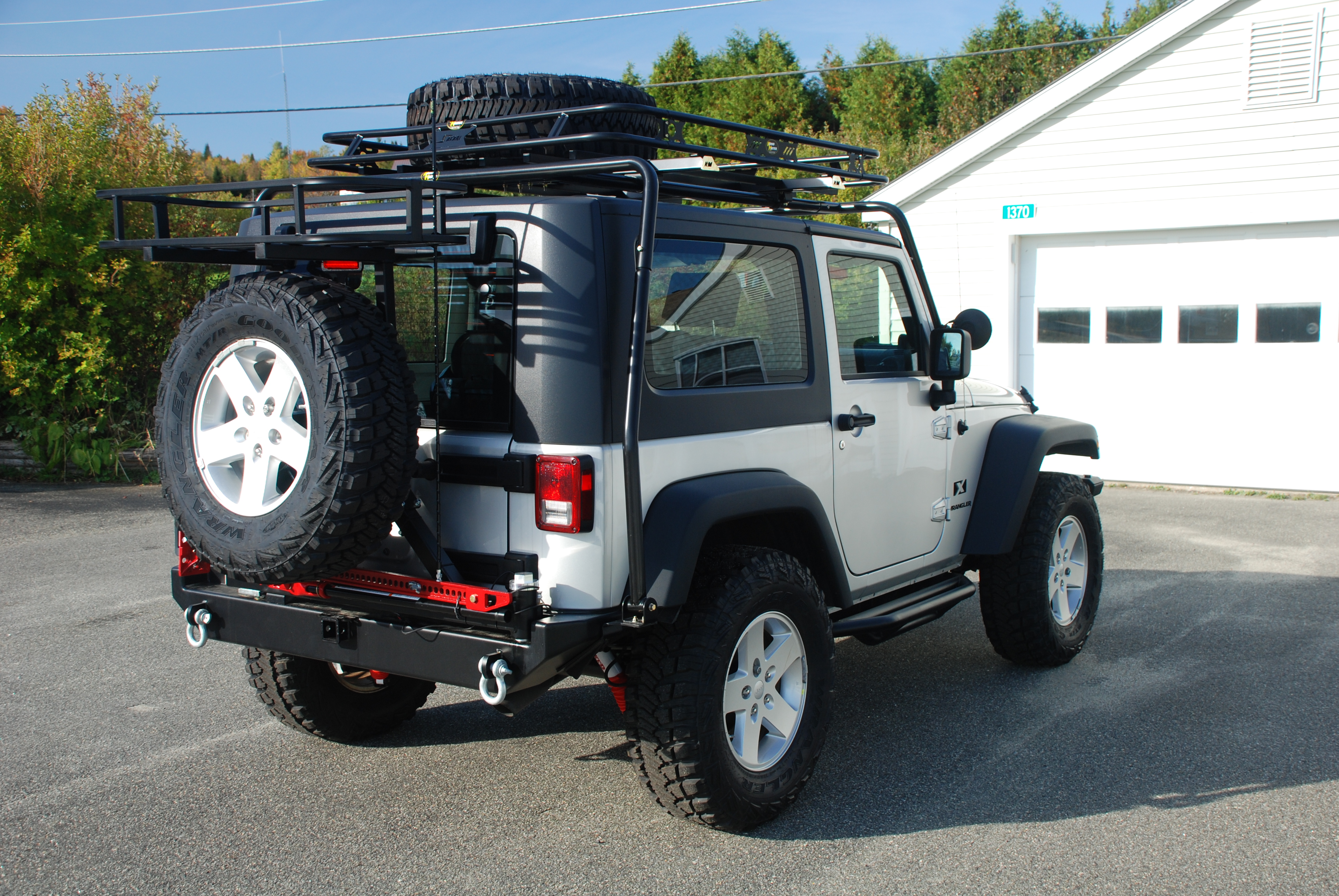 2009 Wrangler just after mods. Oct. 2011