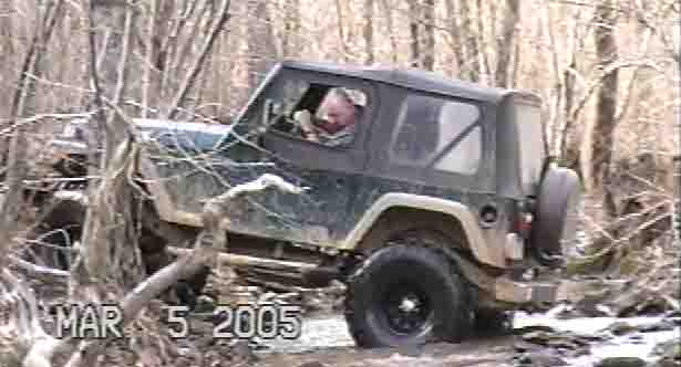 Crossing the creek