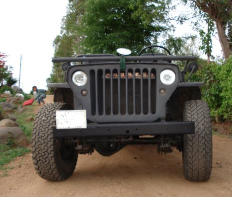 My CJ-2A with MB grille