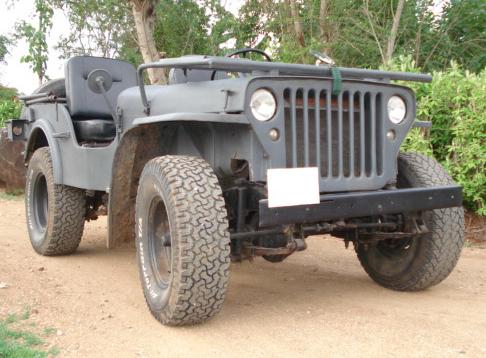 My CJ-2A with MB grille