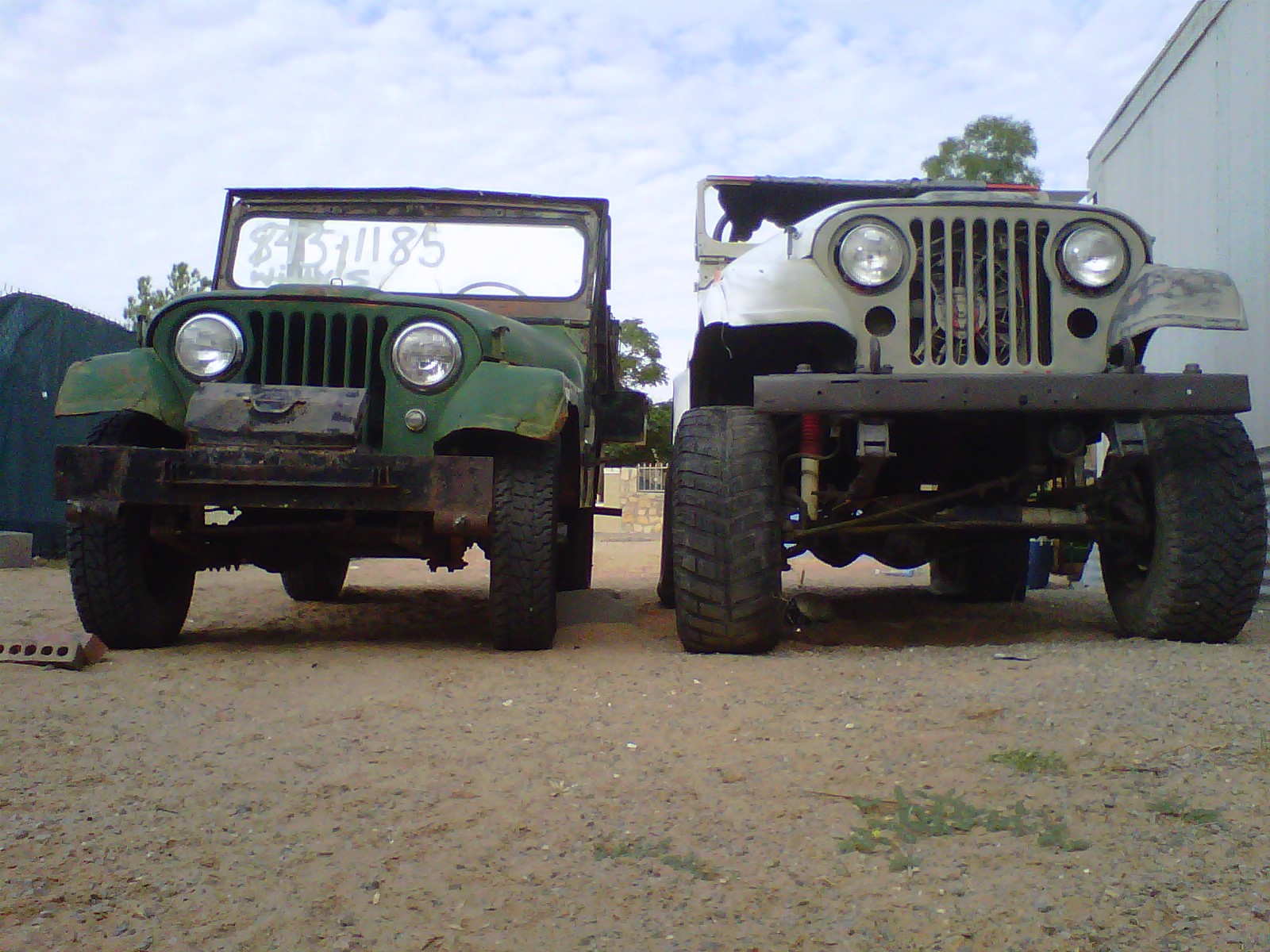 my two jeeps 63' 74'