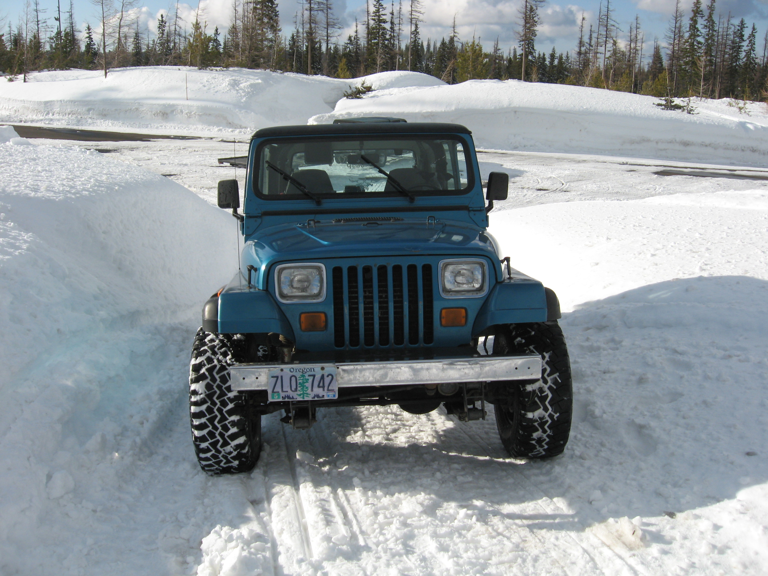 My YJ on Skyline Road