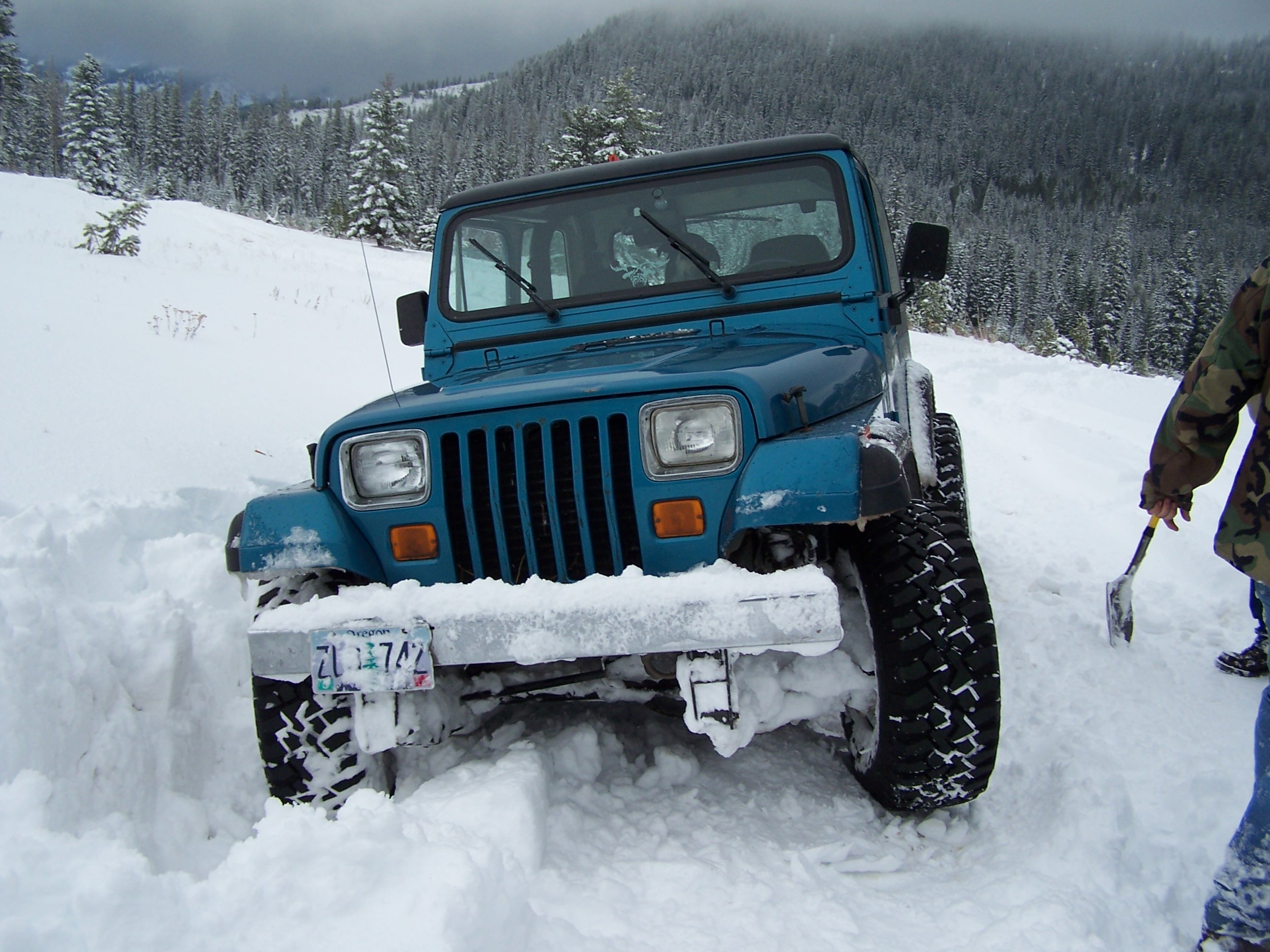 My YJ on Skyline Road