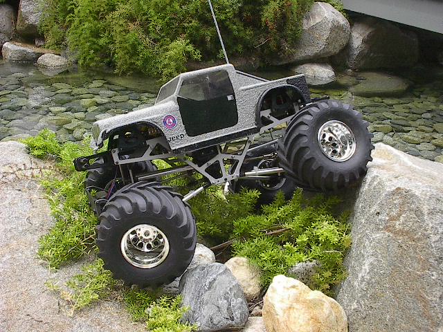 RC in garden