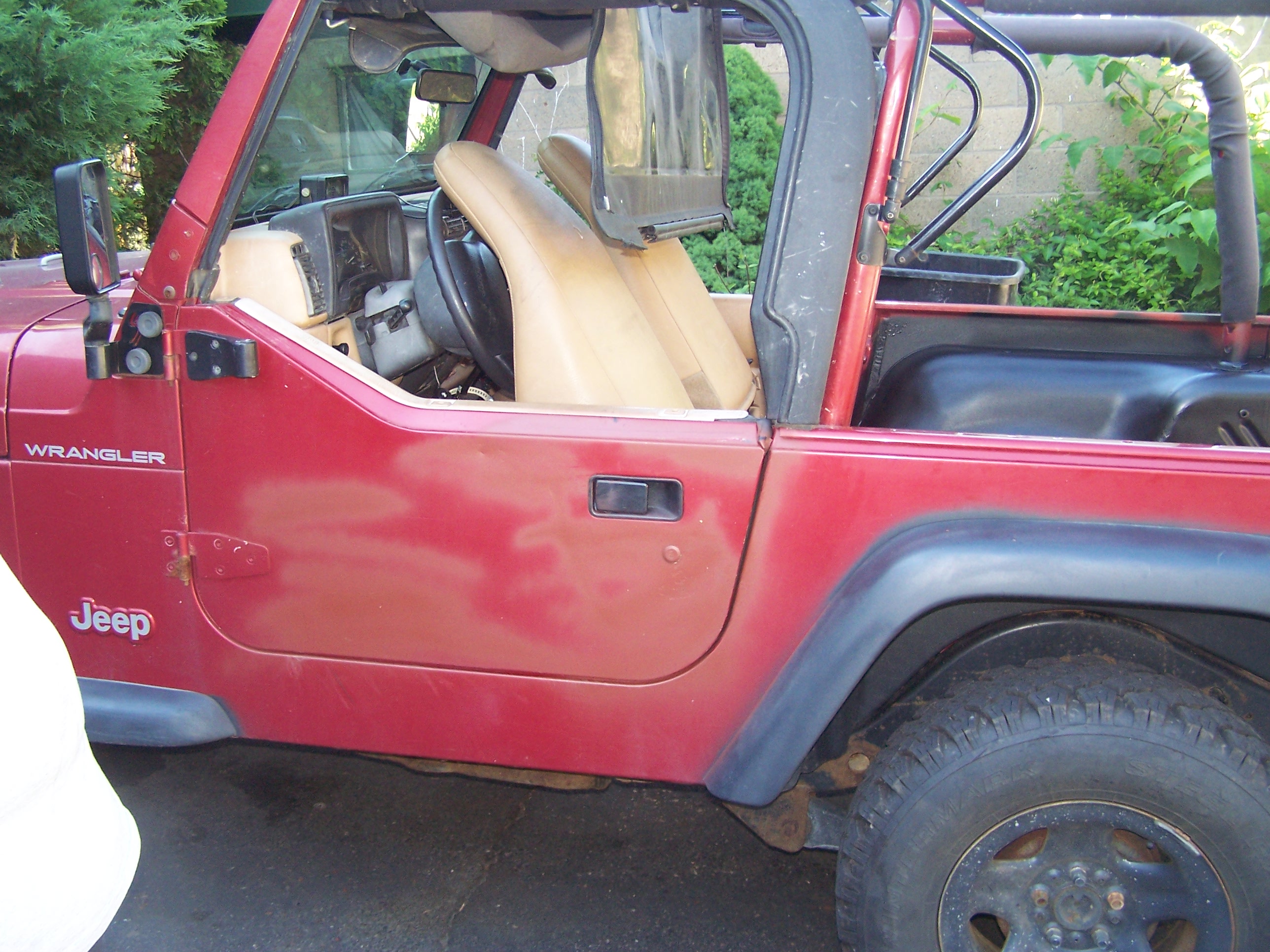 Restoring my beat up jeep