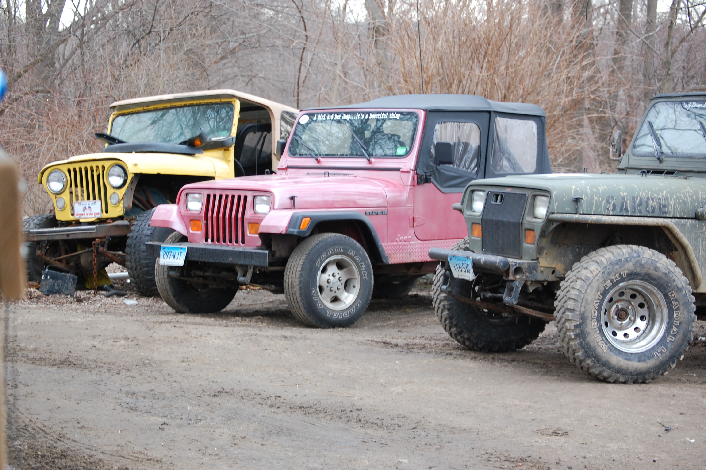 what my wife jeep looked like before the cj nose