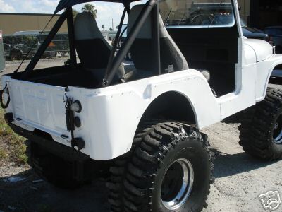 white 75 CJ5